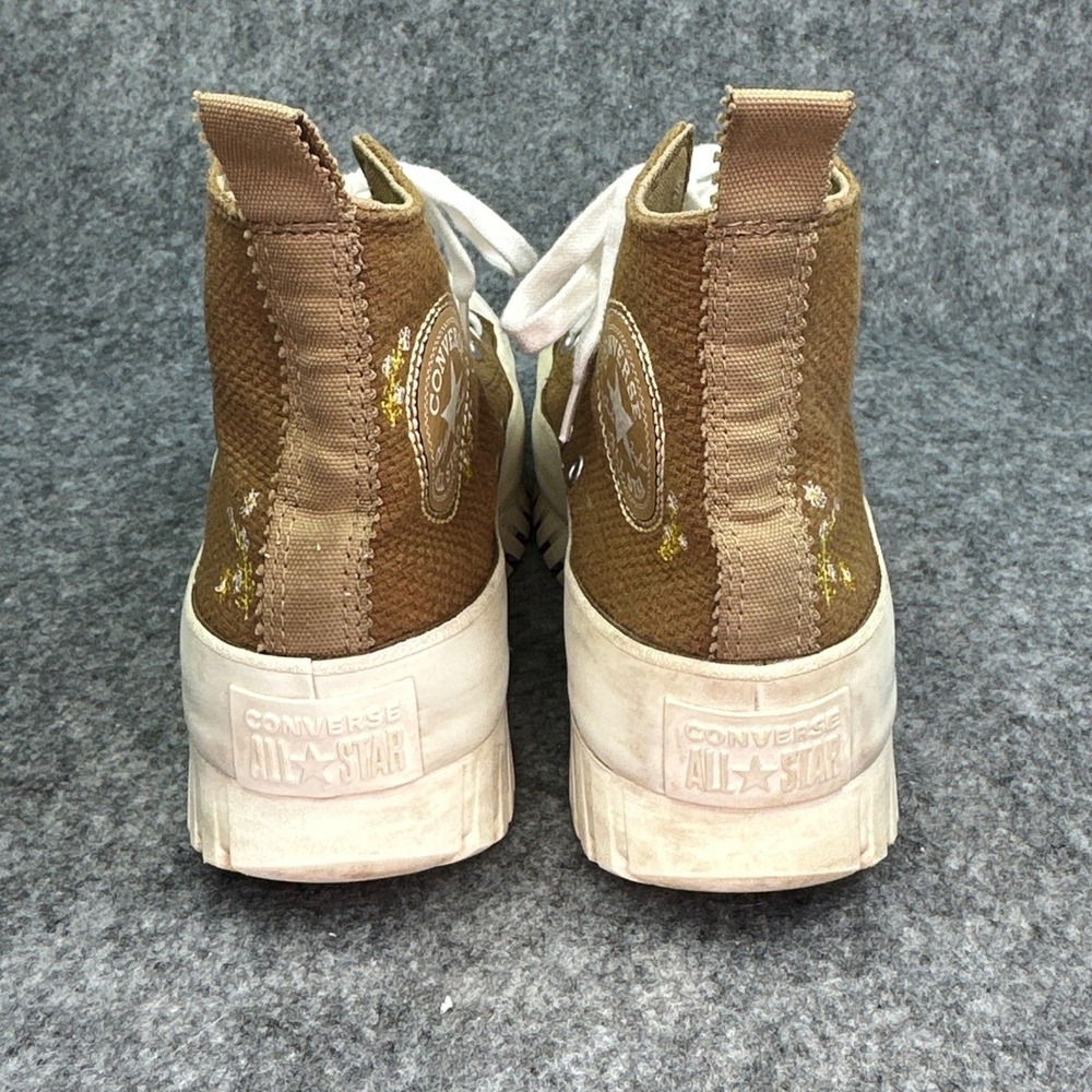 Converse Run Star Hike High Top Brown Platform Lug Sole Women's 8.5 Men's 6.5 - Picture 10 of 11